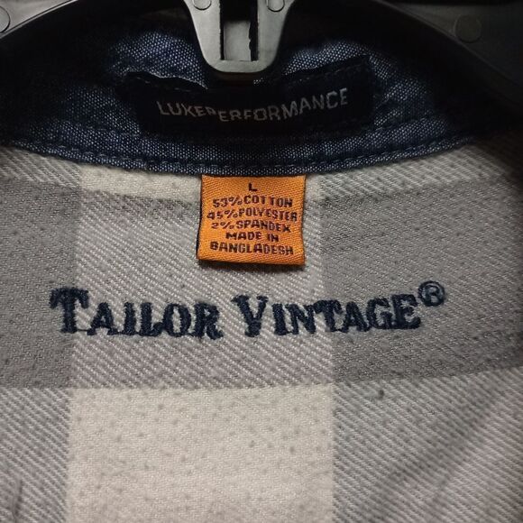 Tailor Vintage luxe performance flannel shirt - Picture 3 of 4